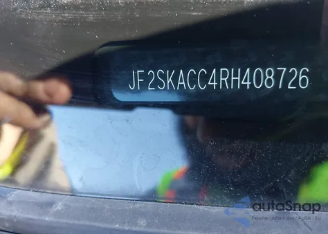 2024 Subaru Forester Premium из США, поврежденный, VIN JF2SKACC4RH408726